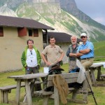Bizio, Dal Pos, Bizarrini, Timossi in Malga Busa delle Vette (12)